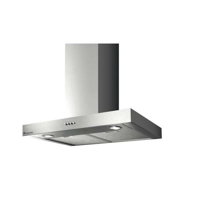 CONTINENTAL EDISON CEHD6058S stainless steel decorative hood - 60 cm