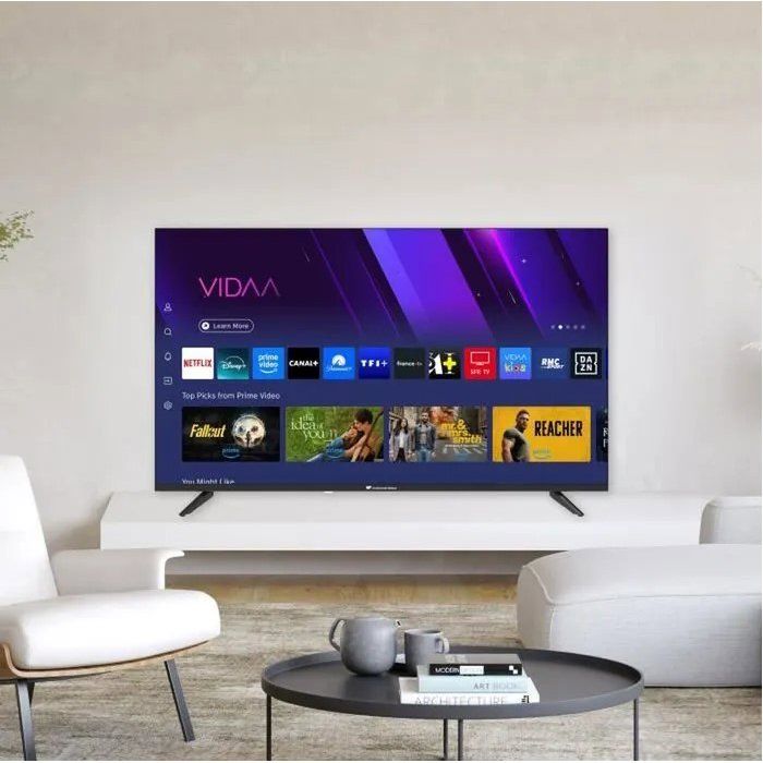 QLED TV - CONTINENTAL EDISON - CELED43SVQLD25B6 - 43'' (109 cm) - UHD 4K 3840x2160 - SMART VIDAA - 3xHDMI - 2xUSB