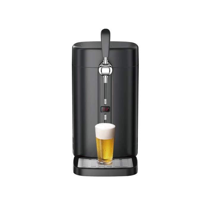5L Beer Tap - CONTINENTAL EDISON CEMB5B4 - Black - 60 W - Compatible with 5L kegs