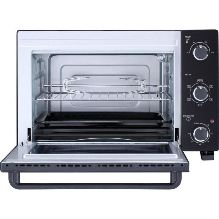 Continental Edison CEMF35B4 - Electric minifour 35L Black - 1500W - Rotissoire, natural convection