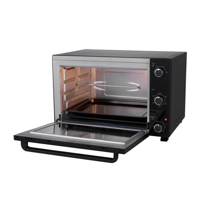 Electric mini oven - Natural convection CONTINENTAL EDISON - CEMF60B3 - Black - L60 x H39 x D 48 cm