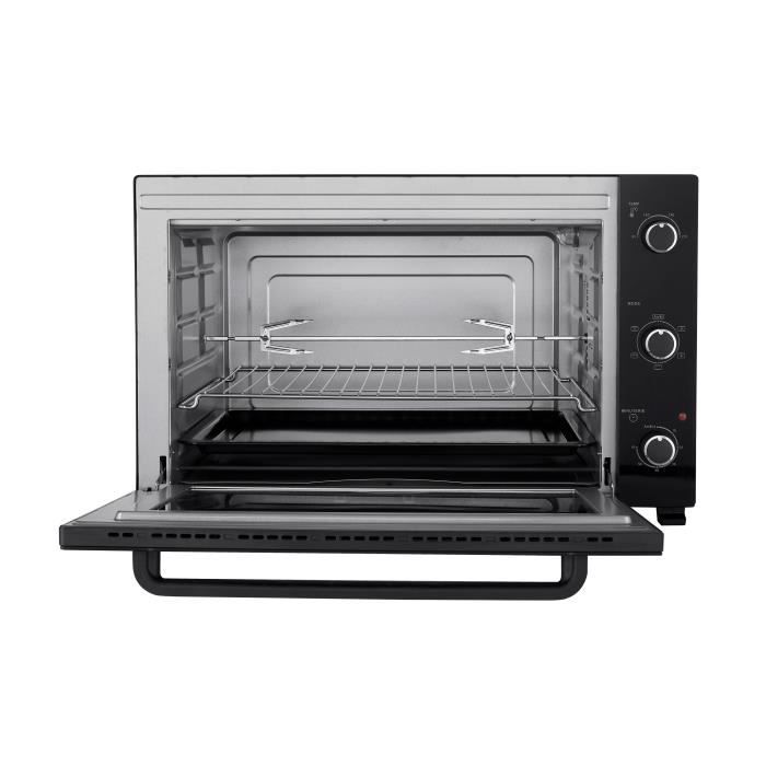 Electric mini oven - Fan-assisted - CONTINENTAL EDISON - CEMF80B - Black - L68 x H42.8 x D 48 cm