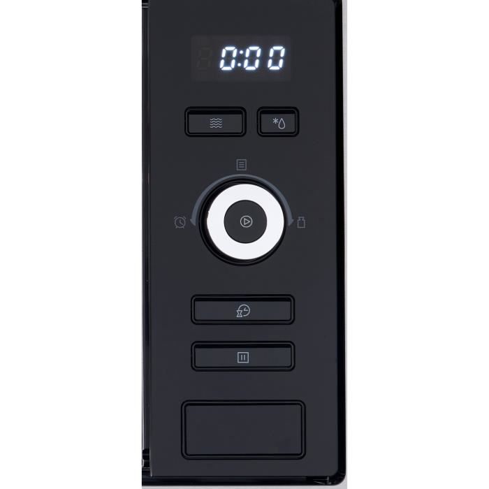 Continental Edison Mo20ixes Black and stainless steel microwave oven L59.5 x 38.8 x D34.5 cm 20L