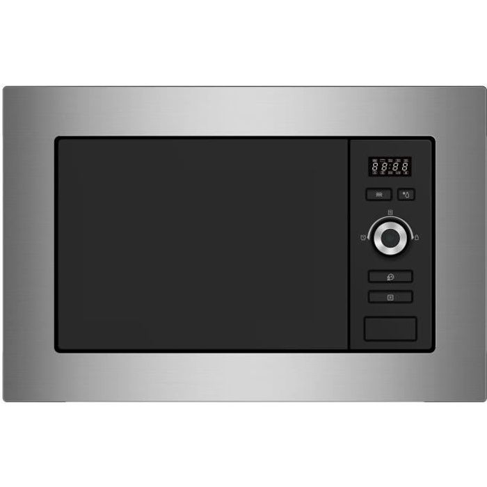 Continental Edison Mo20ixes Black and stainless steel microwave oven L59.5 x 38.8 x D34.5 cm 20L