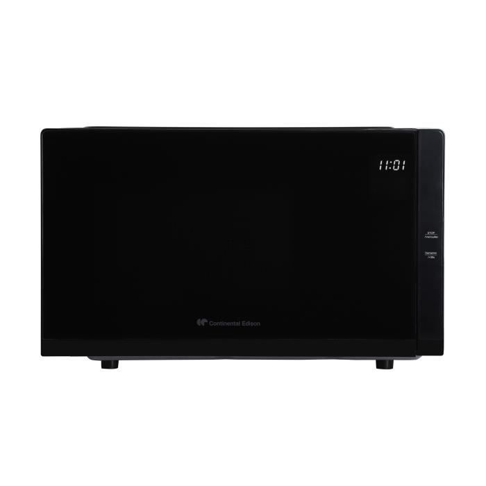 Microwave - CONTINENTAL EDISON - CEMO23B - Black - 1280 W - L48 x H29.3 x D33.7 cm - 23 L