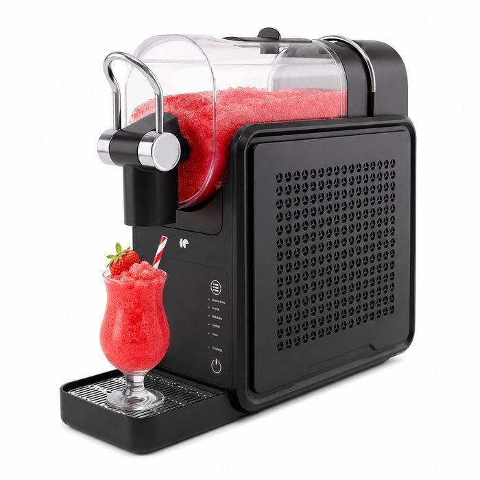 Machine a granité et a glace - CONTINENTAL EDISON - CESMBLK - 2 L - 5 programmes - Noir