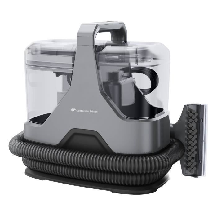 Stain Remover Cleaner - CONTINENTAL EDISON - Sofas - Carpets - Upholstery - 600 W - 1.3 L Tank - 1.6 M Hose