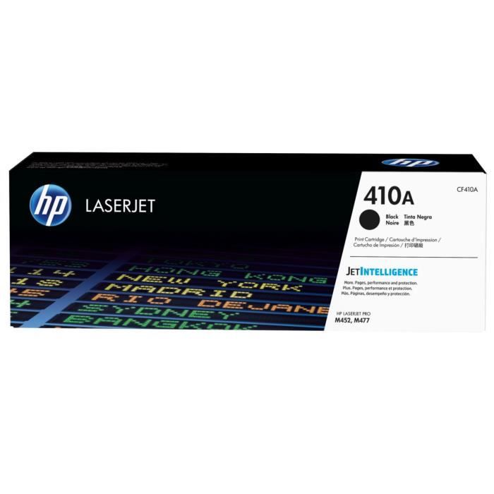 HP 410A Genuine LaserJet Toner Black (CF410A) for HP Color LaserJet Pro M452 / M477
