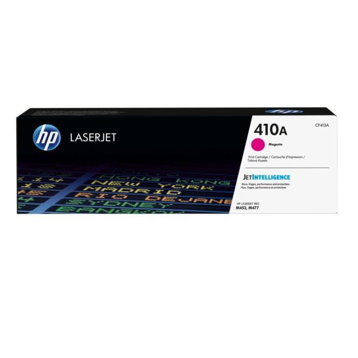 HP 410A Genuine LaserJet Toner Magenta (CF413A) for HP Color LaserJet Pro M452 / M477
