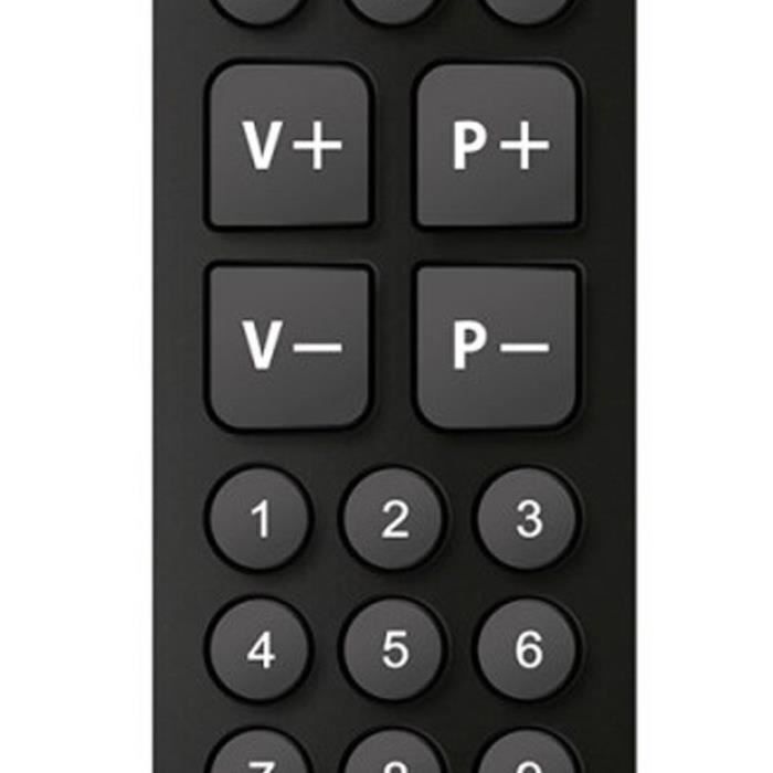 Universal Remote Control - CGV - FIDELIO Easy 5 - Large buttons - Multi-Brands - No programming