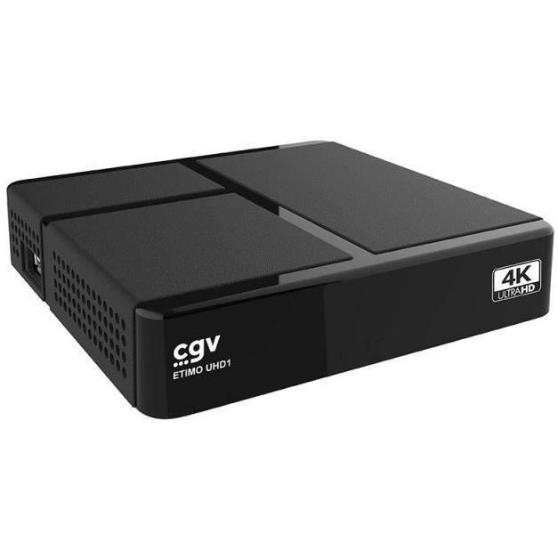 TNT receiver-recorder - CGV - ETIMO UHD1 - Ultra High Definition 4k - Dolby AC4 and HDR10 - Parental control