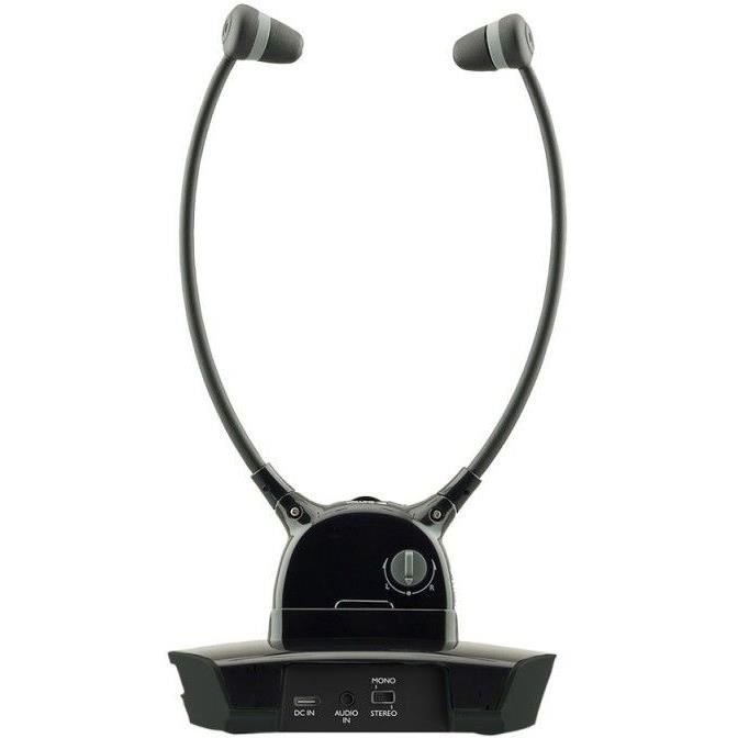 Wireless TV/HIFI headset - CGV - DOLFIN ONYX - Hearing aid - Integrated microphone - Lightweight
