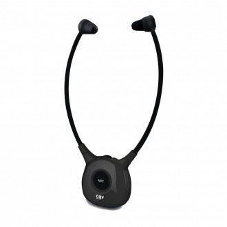 Wireless TV/HIFI headset - CGV - DOLFIN ONYX - Hearing aid - Integrated microphone - Lightweight