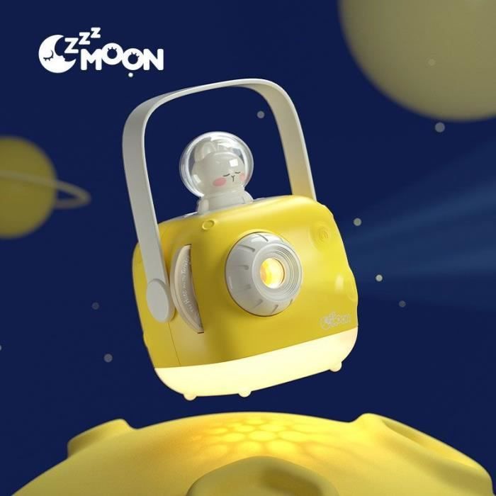 Story Projector - CGV - ZzzMoon 1.5 Yellow, Built-in Battery, No Blue Light, Night Light Mode