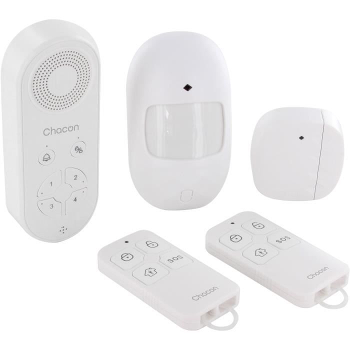 Chacon Wireless alarm kit with voice alarm