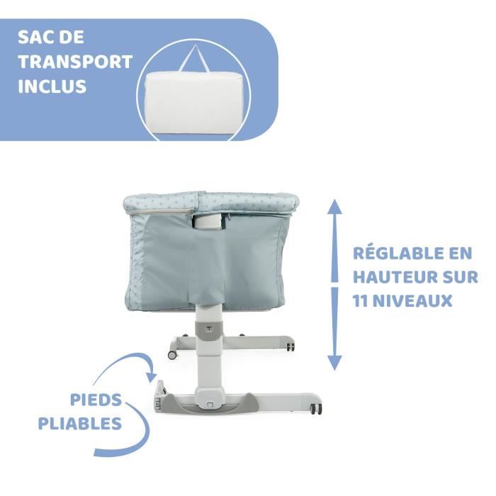 CHICCO - Next2Me Dream Sage co-sleeping cot