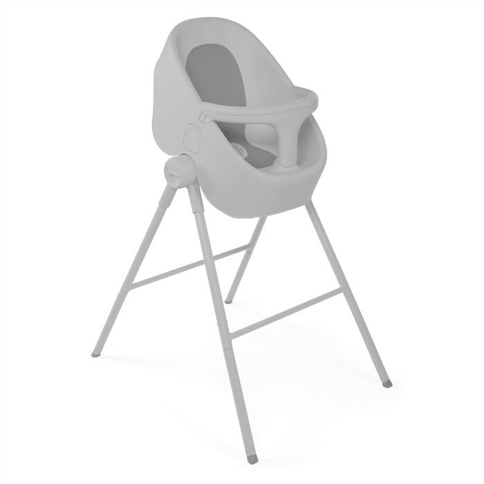 CHICCO Bubble Nest baby shower tub cool gray