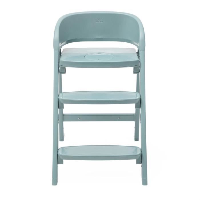CHICCO Crescendo Lite evolving high chair - Como lake - Blue - 6 months - 8.25 Kg