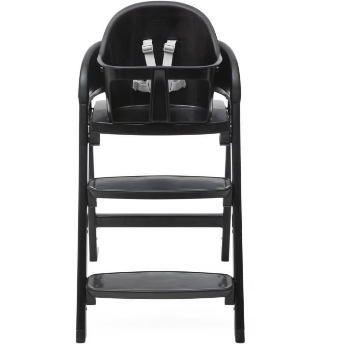 CHICCO Crescendo Lite evolving high chair - Cairo coal - Black - 8.25 Kg - Up to 99 years