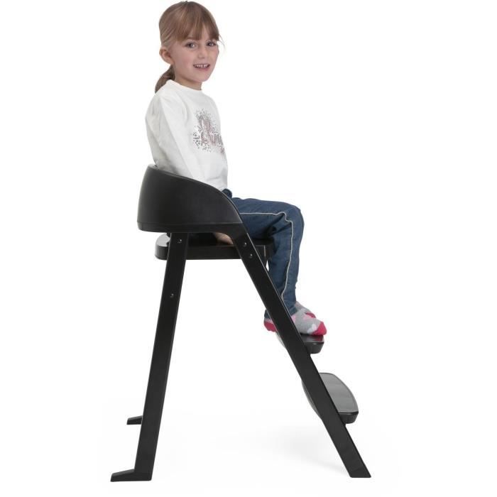 CHICCO Crescendo Lite evolving high chair - Cairo coal - Black - 8.25 Kg - Up to 99 years
