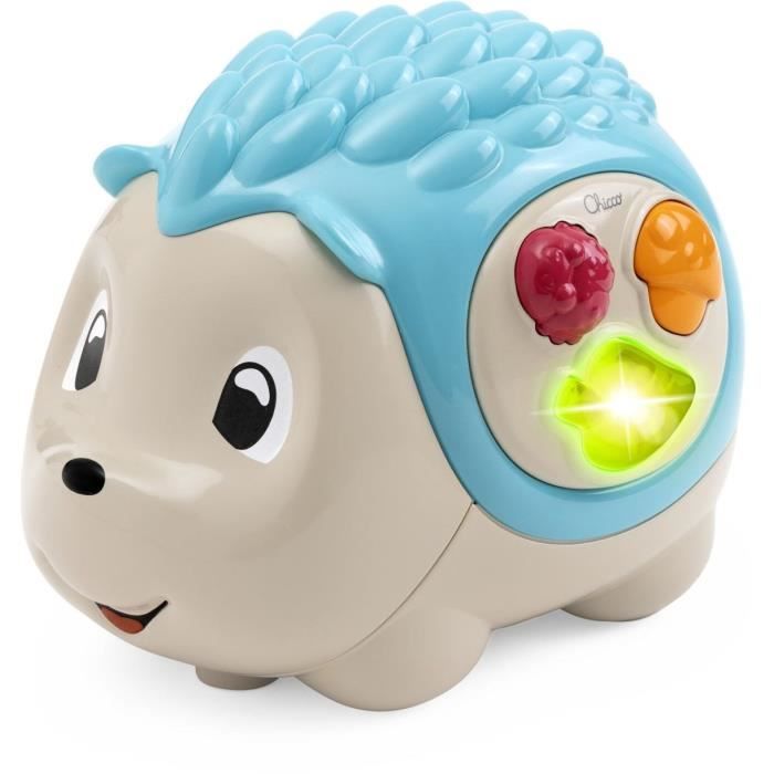 Sensory Hedgehog Activity Toy/Night Light - CHICCO - Day&Night - Blue - From Birth