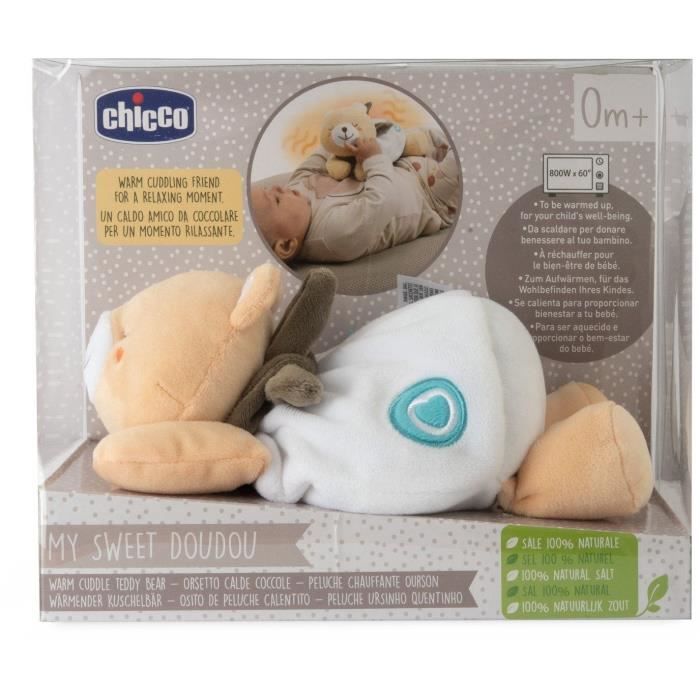 Heated Teddy Bear Plush Toy - CHICCO - Beige - From birth