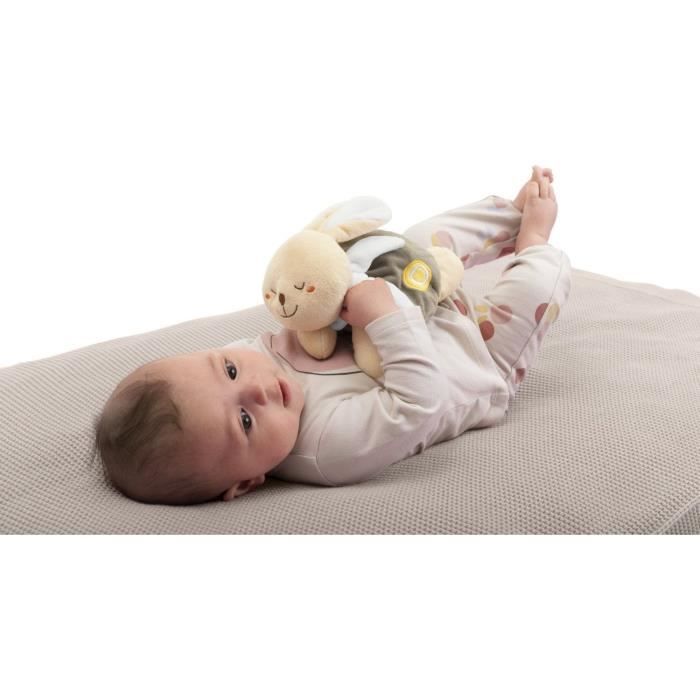 Rabbit heated plush toy - CHICCO - Beige - From birth