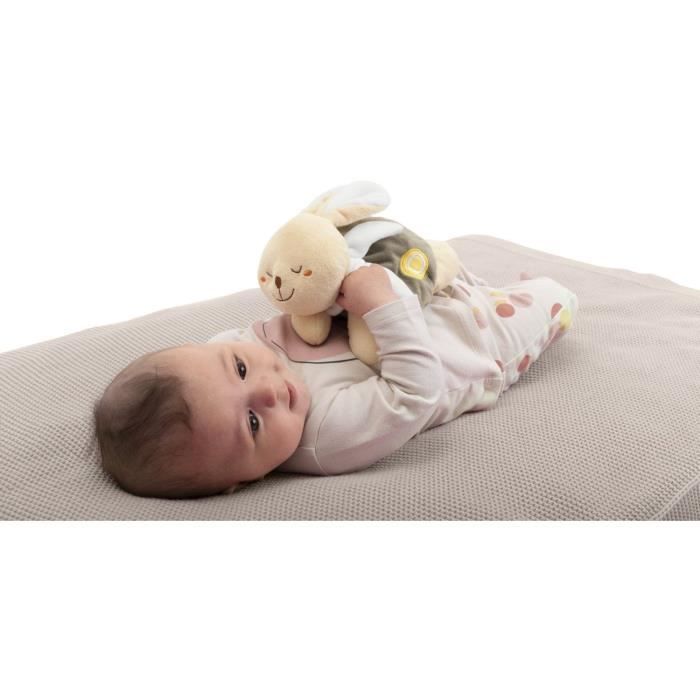 Rabbit heated plush toy - CHICCO - Beige - From birth