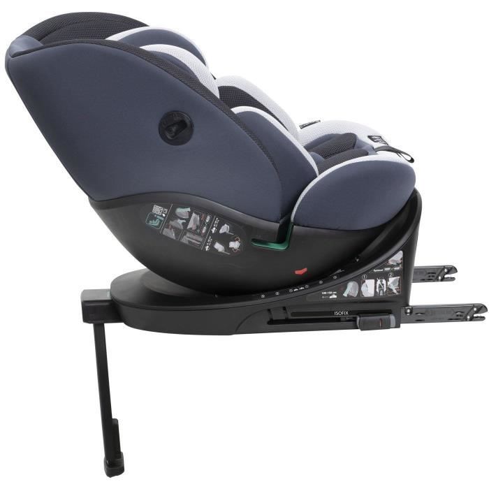 Car seat - CHICCO - EVERONE - Group 0/1/2/3 - I-Size - Rotating - Reclining - Reducer - Silver