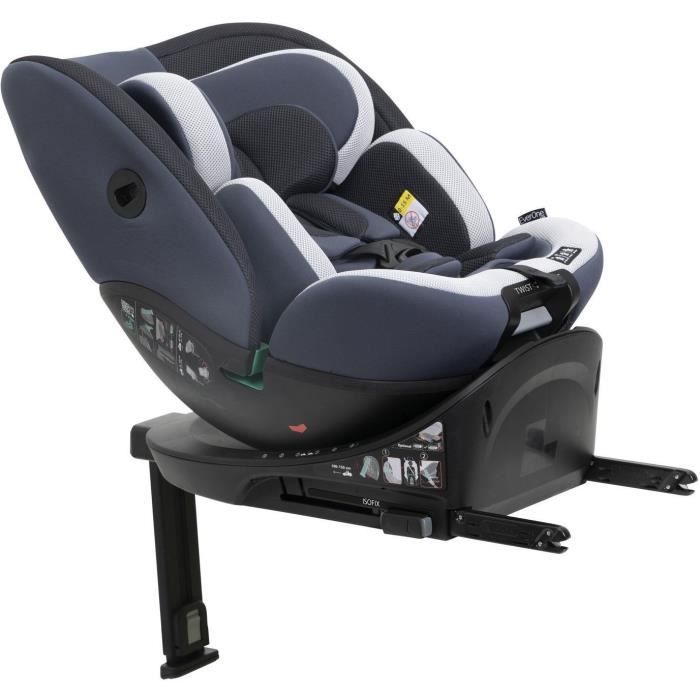 Car seat - CHICCO - EVERONE - Group 0/1/2/3 - I-Size - Rotating - Reclining - Reducer - Silver