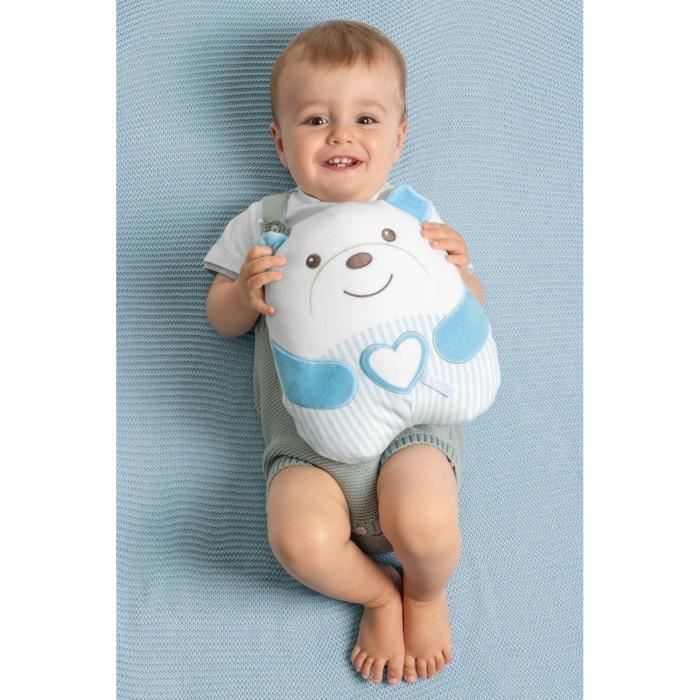 Soft Teddy Bear Plush - CHICCO - Blue - From birth