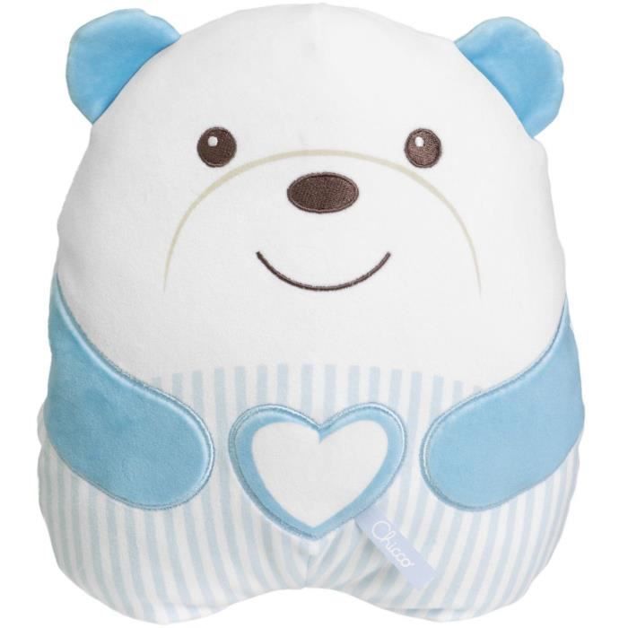 Soft Teddy Bear Plush - CHICCO - Blue - From birth