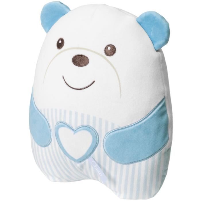 Soft Teddy Bear Plush - CHICCO - Blue - From birth