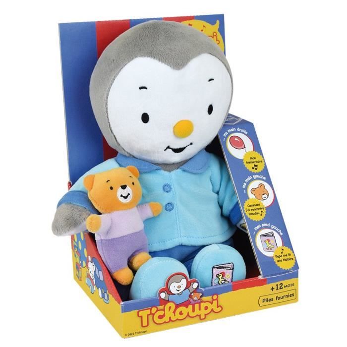 T'CHOUPI Plush Tell me a story ± 30 cm