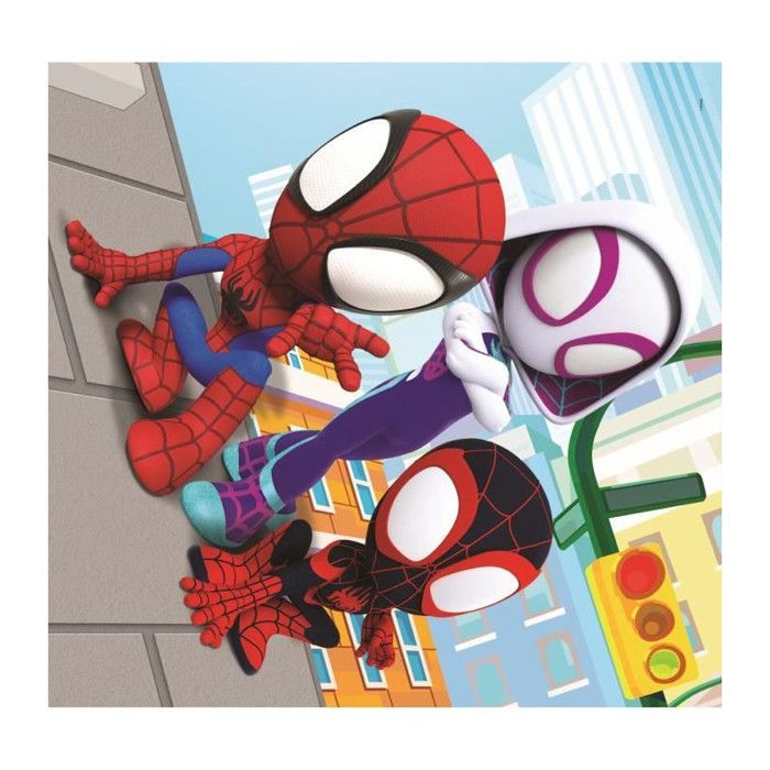 CLEMENTONI - 3x48 pieces - Spidey and his extraordinary friends