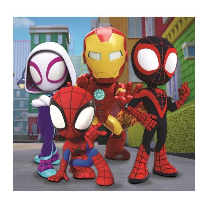 CLEMENTONI - 3x48 pieces - Spidey and his extraordinary friends