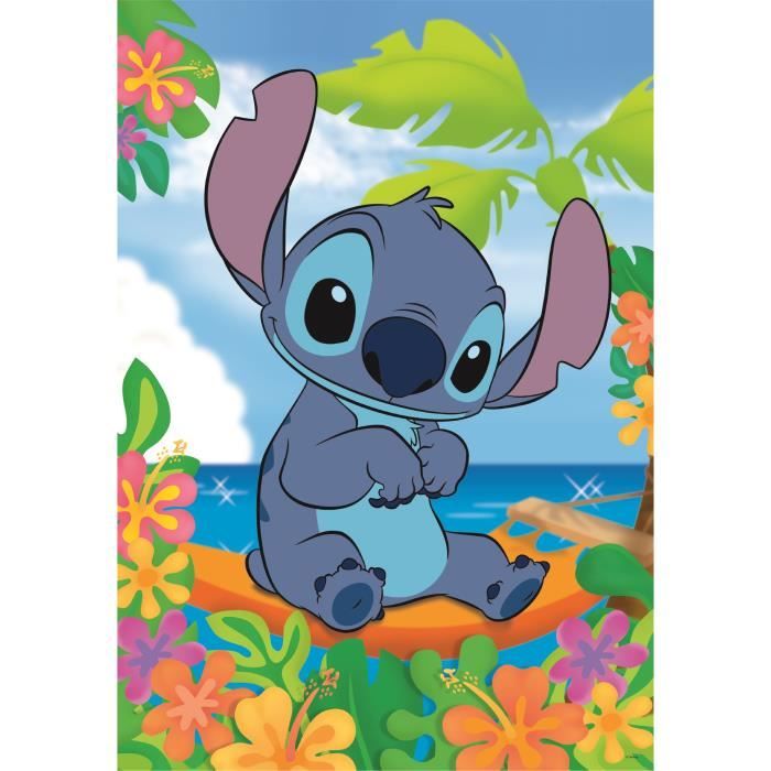 Puzzle - CLEMENTONI - Stitch - 104 pieces - Cartoons and comics - Children