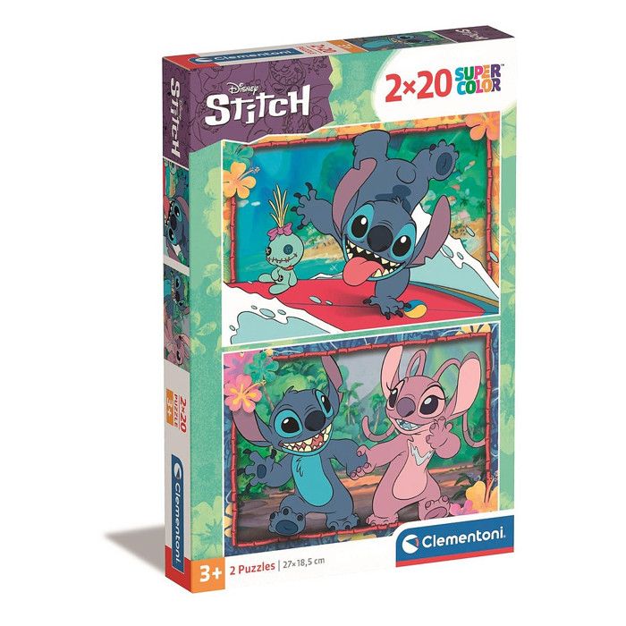 CLEMENTONI - 2x20 pieces - Stitch