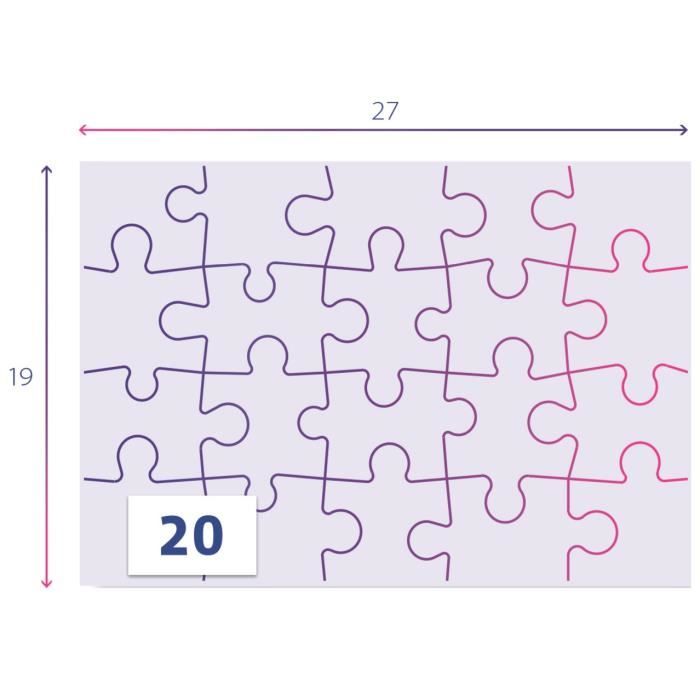 CLEMENTONI - 2x20 pieces - Stitch