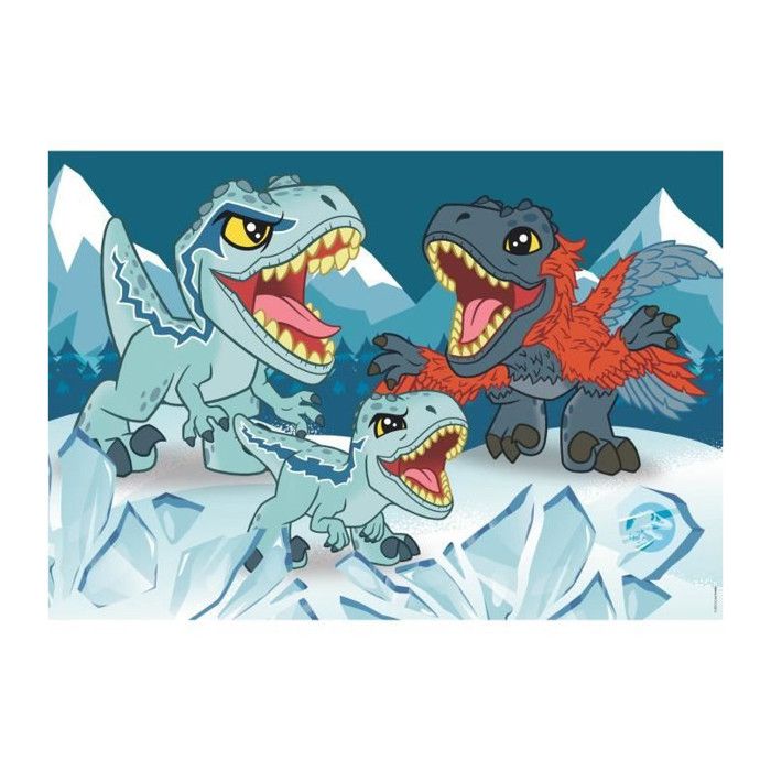 CLEMENTONI - 2x20 pieces - Jurassic World