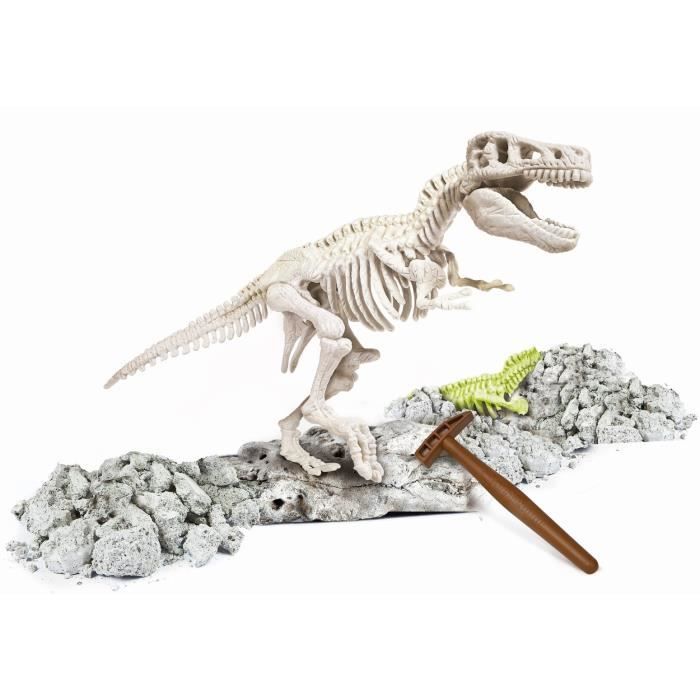 CLEMENTONI Archéo Ludic - T-Rex Phosphorescent - Science & Jeu