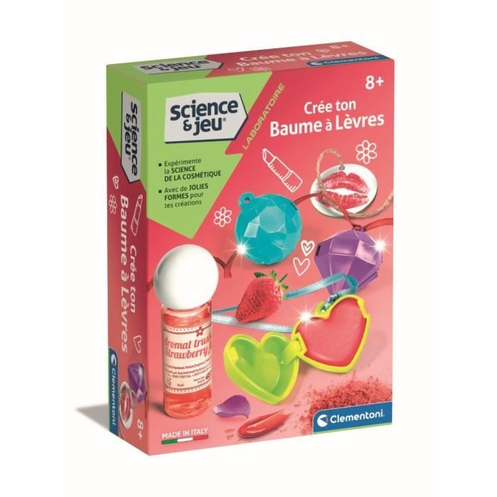 CLEMENTONI Science & Jeu - Lip balms - Scientific game