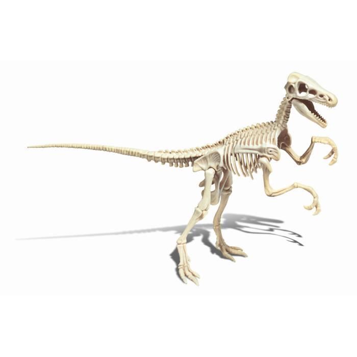 CLEMENTONI Science & Game - Archéo Ludic Vélociraptor - Scientific game