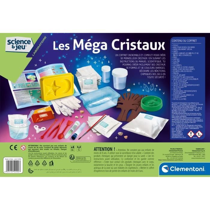 CLEMENTONI - 52490 - The mega crystals