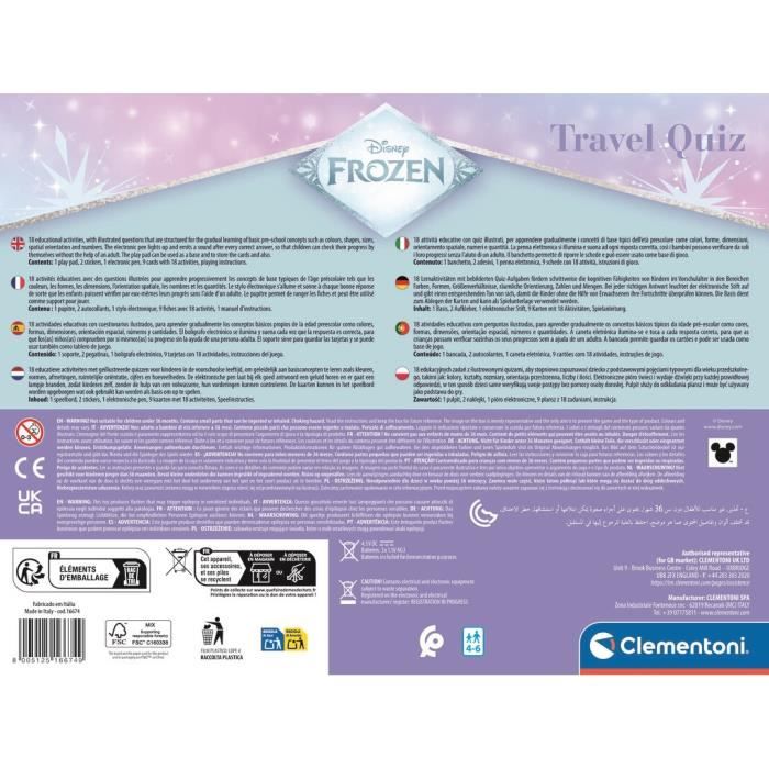 CLEMENTONI - Educational desk - Frozen