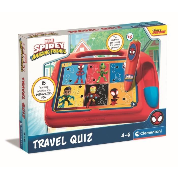 Clementoni - Spidey Desk - Educational game - Discover shapes, colors, numbers, space and dimensions - Dice 4
