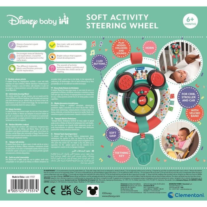 CLEMENTONI - Activity Wheel - Disney