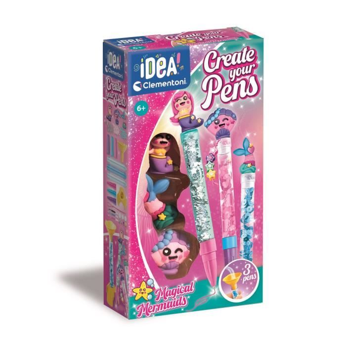 CLEMENTONI - Create your pens - Magical Mermaids