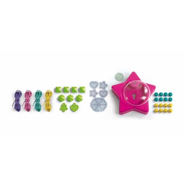 Clementoni Crazy Chic - Friendship bracelet creation box - Beads and threads - Ages 7 and up