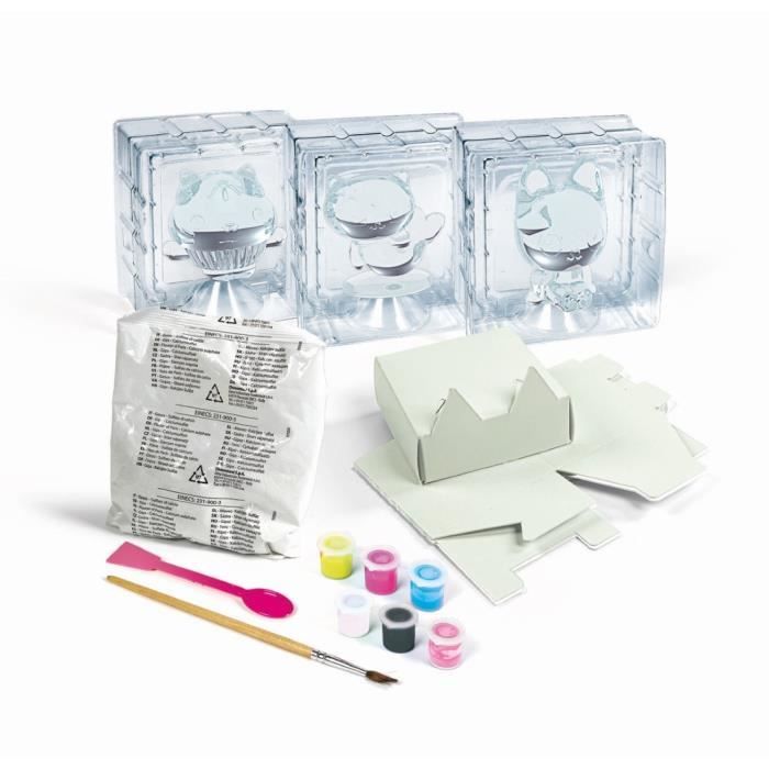 Clementoni - Gabby and the Magic House plaster creations - Multi-activity box (sculpture, paintings, etc.) - From 7 years old